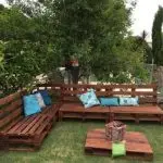 salon complet en palette